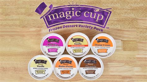Magic cup dessert ingredients
